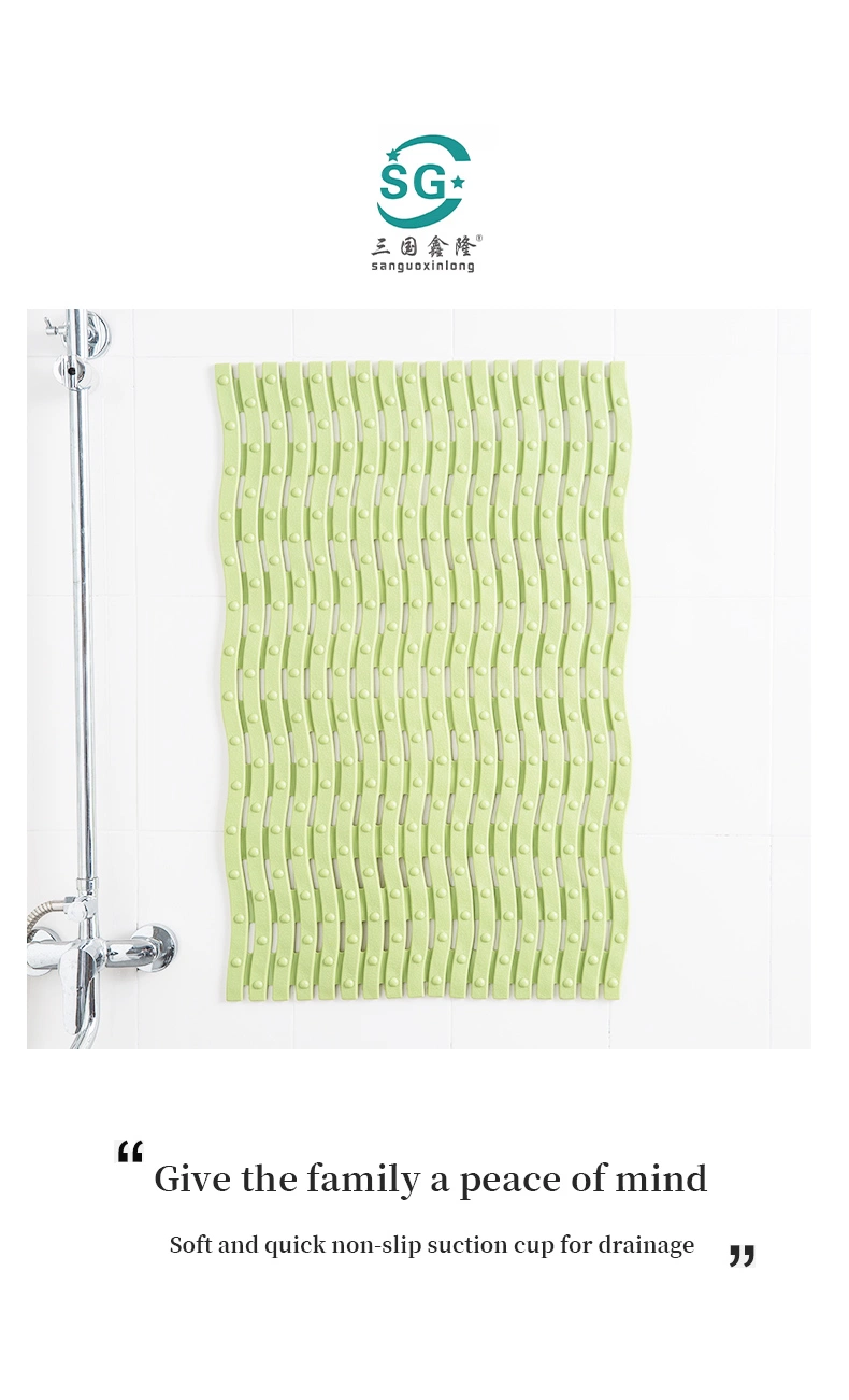 Shower Mat Anti Slip Large Bathtub Mat Rubber Bath Mat