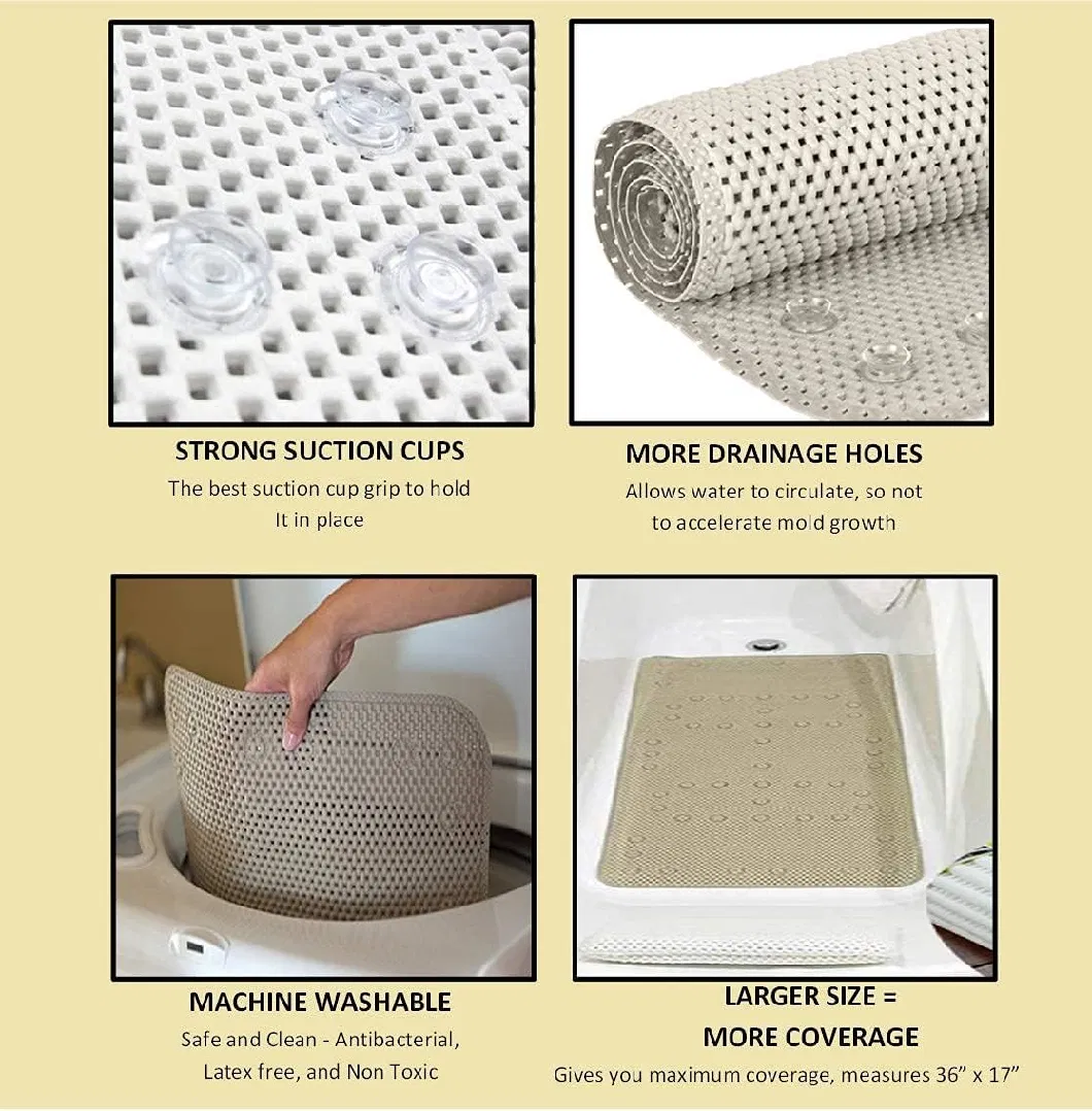 Wholesale Bathtub Mat Luxury Soft Foam Bath Non Slip Mats